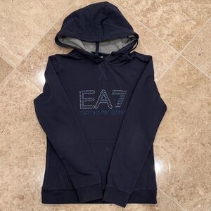 EA7 Emporio Armani Navy Women’s Hoodie